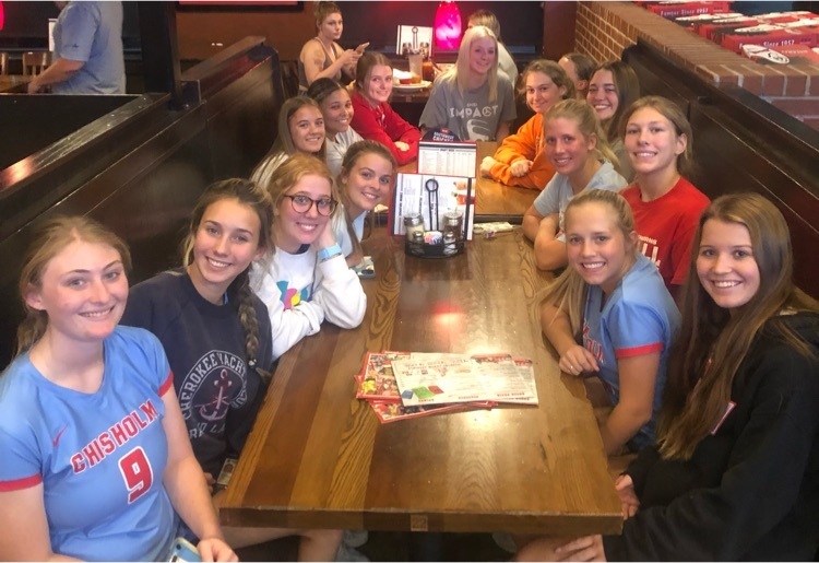 CHS volleyball team after their tournament in Owasso.