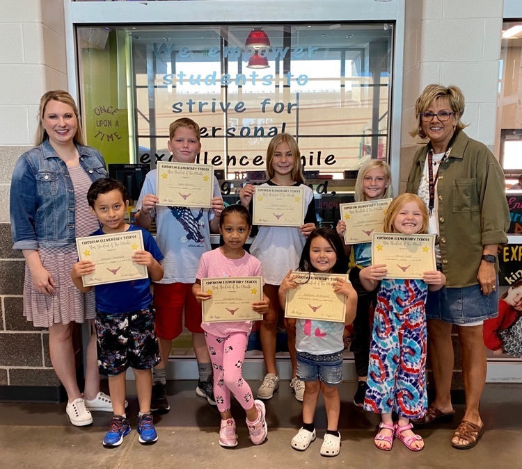Students of the Month